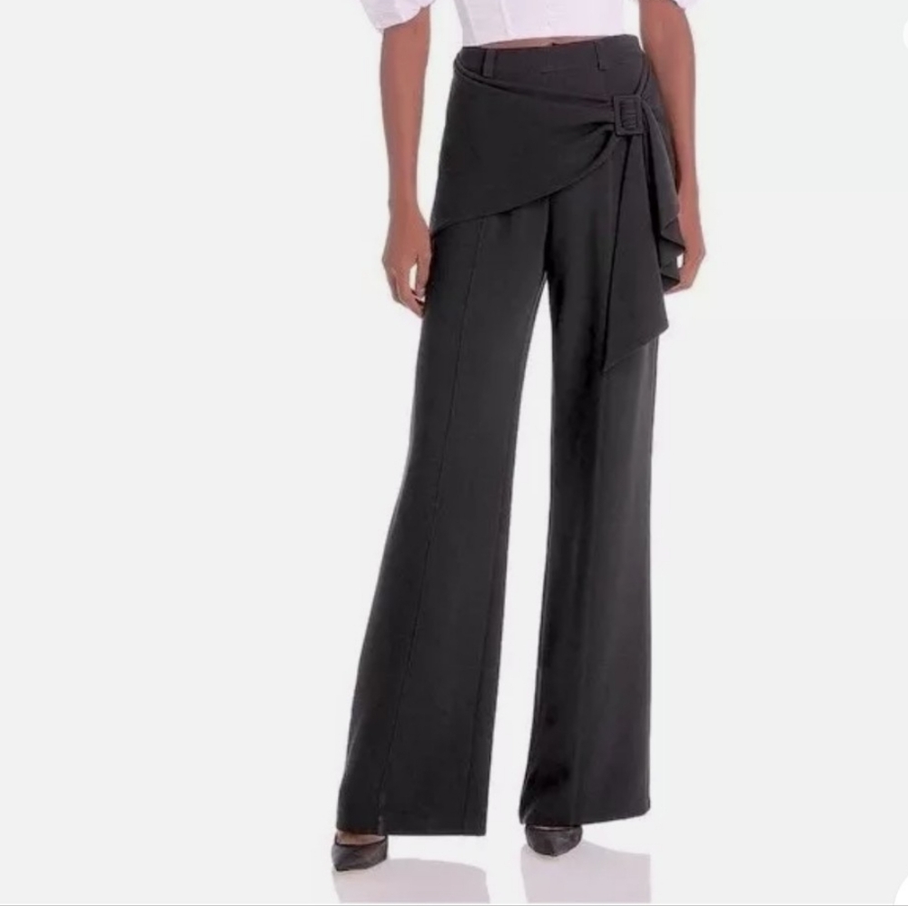 Cinq a Cept Kent Wide Leg Pants with Overlay